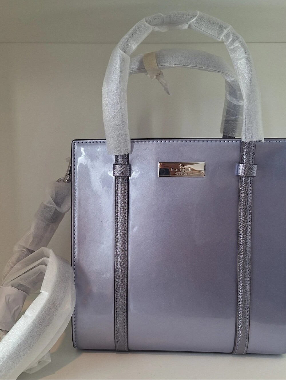Kate Spade Lavender Kenzie Small Tote NWT - Picture 5 of 6
